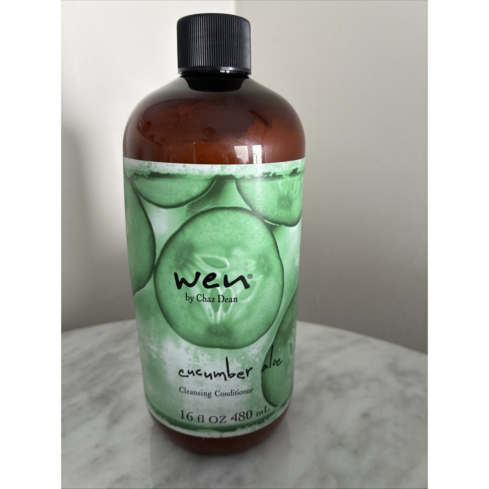 WEN Cucumber Aloe Cleansing Conditioner - Green and White new 16oz